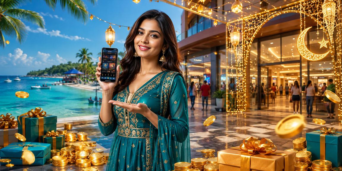 ace61 ঈদ উৎসব বোনাস অফার সেন্ট মার্টিনের সৈকতে উপভোগ করছেন একজন খেলোয়াড়