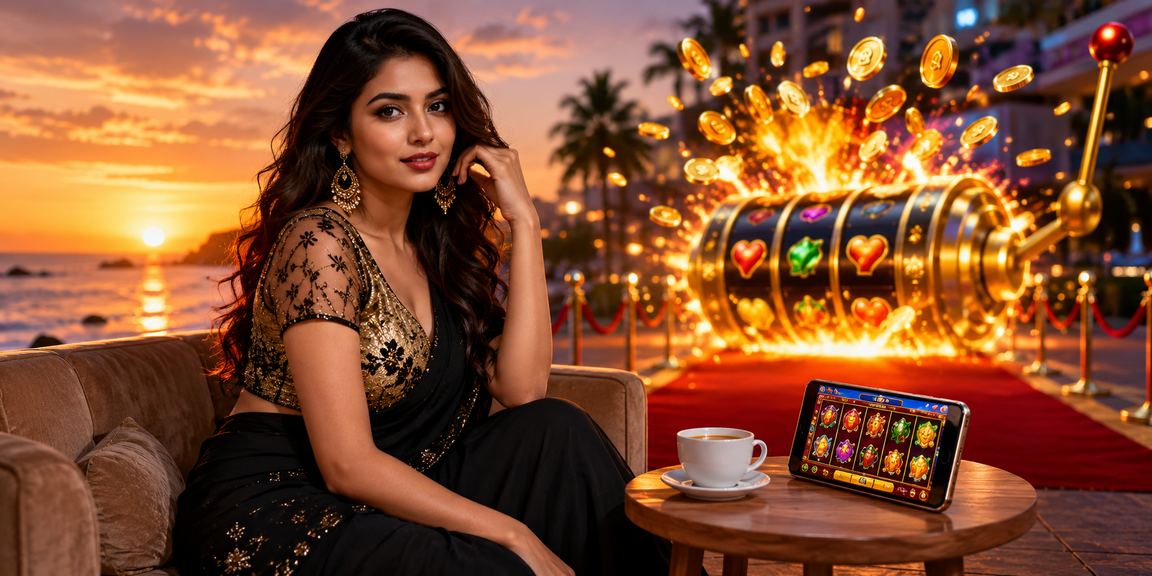 সেন্ট মার্টিন থিমের ace61 স্লট গেম সমুদ্র সৈকতের পটভূমিতে